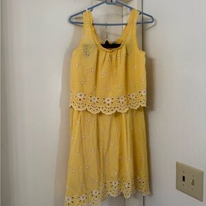 Yellow Eyelet Set